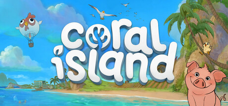 Official Coral Island Steam store artwork