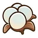 Cotton crop icon