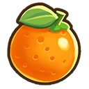 Orange crop icon