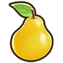 Pear crop icon
