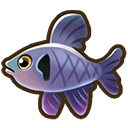 Black phantom ghost fish fish icon