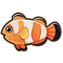 Clownfish fish icon