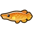 Golden gar fish icon