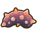 Sea cucumber fish icon