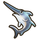 Swordfish fish icon